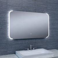 Spiegel Bracket Dimbare Led 60X100 cm Aqua Splash