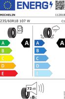 Michelin Ps4 suv ar xl 235/60 R18 107W MI2356018WPS4SUVARXL - thumbnail