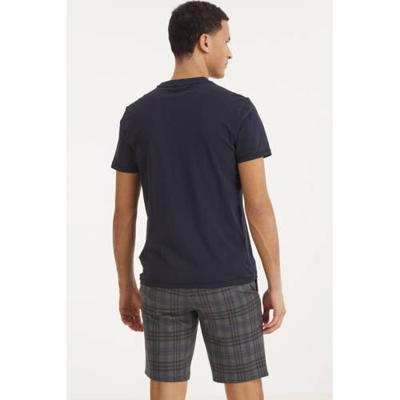 ONLY & SONS geruite regular fit chino short Mark donkerblauw ONLY & SONS geruite regular fit chino short Mark donkerblauw