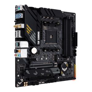 Asus TUF GAMING B550M-PLUS WIFI II Moederbord Socket AMD AM4 Vormfactor Micro-ATX Moederbord chipset AMD® B550