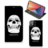 Mobiel BookCase iPhone 12 Pro Max Skull Eyes - thumbnail