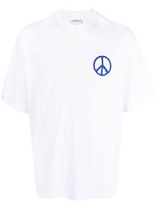 Marcelo Burlon County of Milan t-shirt à logo County Peace - Blanc