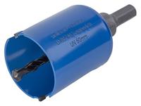 wolfcraft universele gatenzaag met opspandoorn, voorgemonteerd I 3879000 I Veelzijdig toepasbaar voor uiteenlopende materialen, snijdiepte 60 mm