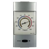 Thermometer min/max voor in kas - metaal - 32 cm