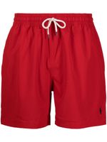 Polo Ralph Lauren short de bain à logo brodé - Rouge - thumbnail