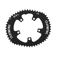 Stronglight 244622 bord osymetric, 110 mm, 52 tanden, zwart, 5 armen