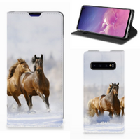 Samsung Galaxy S10 Hoesje maken Paarden - thumbnail