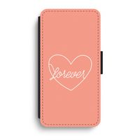 Forever heart: iPhone XR Flip Hoesje - thumbnail