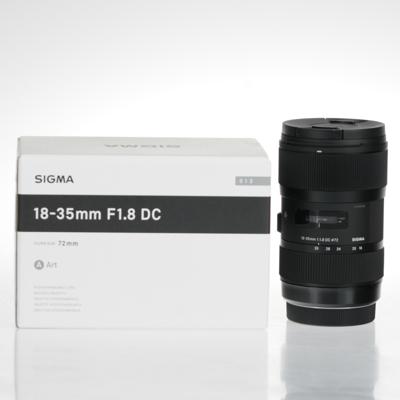 Sigma 18-35mm f/1.8 DC HSM Art Canon EF-S-mount objectief