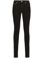 Dolce & Gabbana mid-rise skinny jeans - Noir