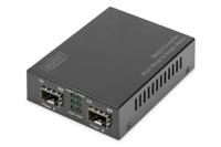 Digitus DN-82133 netwerk media converter 1000 Mbit/s 1550 nm Multimode, Single-mode Zwart - thumbnail