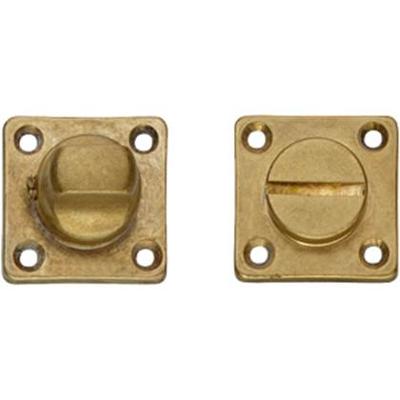 Intersteel Rozet toilet-/badkamersluiting vierkant schroefgat messing