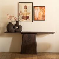 Eleonora Sidetable Aron Mangohout, 180cm - Bruin - thumbnail