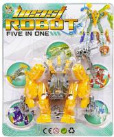 LG Imports speelfiguur Beast Robot jongens 12 cm geel