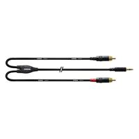 CORDIAL Kabel Y-adapter minijack stereo/2 Rca 3 m kabeladapter Essentials Mini-Jack/RCA
