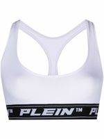 Philipp Plein soutien-gorge à logo - Blanc