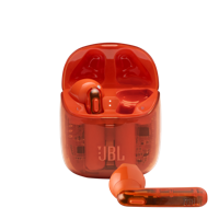 JBL Tune 225TWS Ghost Edition Orange - Orange - True Wireless Earbuds