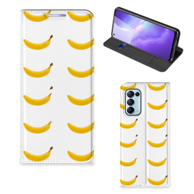 OPPO Find X3 Lite Flip Style Cover Banana OPPO Find X3 Lite Flip Style Cover Banana
