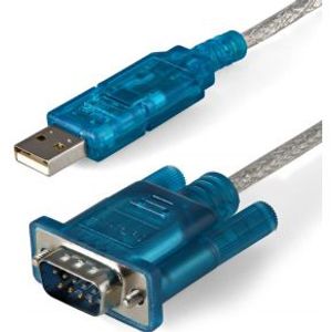 StarTech.com 90cm USB naar RS232 DB9 Seriële Verloopkabel M/M