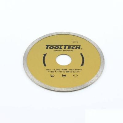 Tooltech Diamant Snijschijf - Doorslijpschijf - 115 mm - Asgat 22.23 mm