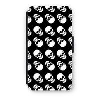 Musketon Skulls: iPhone XS Flip Hoesje - thumbnail