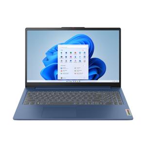 Lenovo IdeaPad Slim 3 15AMN8 AMD Ryzen™ 5 7520U Laptop 39,6 cm (15.6") Full HD 8 GB LPDDR5-SDRAM 512 GB SSD Wi-Fi 6 (802.11ax) Windows 11 Home Blauw