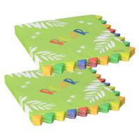 Feestservetten - 32x - dinosaurus - themafeest - kinderfeest - groen - 3 laags - 33 x 33 cm