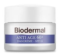 Biodermal Anti Age 60+ - Dagcrème met SPF15, niacinamide en hyaluronzuur tegen huidveroudering - 50 ml