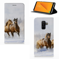 Samsung Galaxy A6 Plus (2018) Hoesje maken Paarden