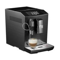 Acopino Modena ONE Touch Volautomatische koffiemachine in roestvrij staal met melksysteem, cappuccino en espresso met één druk op de knop, zwart, LCD-kleurendisplay