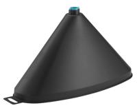 Gardena sproeikap: Accessoire voor Gardena druksproeier 3 l en 5 l, voorkomt verwaaien van de sproeinevel door wind, eenvoudige montage (11150-20)