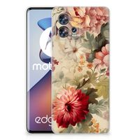 TPU Case voor Motorola Edge 30 Fusion Bloemen - thumbnail