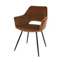 Riverdale Eve eetkamerstoel mokka