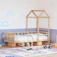 Slaapbank met huisje 80x200 cm massief grenenhout