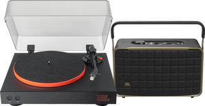 JBL Spinner Zwart + JBL Authentics 300