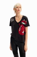 T-shirt stras The Rolling Stones - BLACK - L