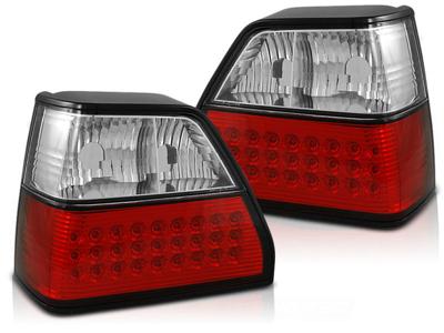 Tuning-Tec Achterlichten voor VW GOLF 2 08 83-08 91 ROOD HELDER LED
