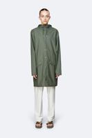 Rains Dames Long Jacket - Olive