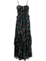 Ulla Johnson Colette maxi-jurk met bloemenprint - Zwart