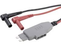 VOLTCRAFT MS-4 Meetadapter Steekzekeringsstekker - Banaanstekker 4 mm Isolatiehuls Zwart, Rood