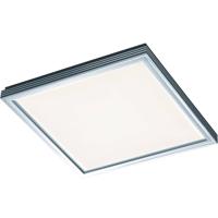 Led Plafondlamp - Trion Lokon - 24w - Warm Wit 3000k - Dimbaar - Vierkant - Mat Wit - Kunststof