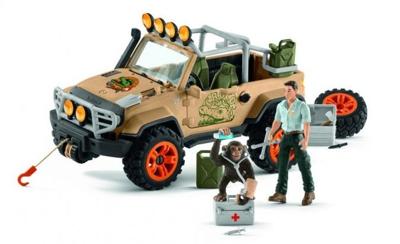 Schleich - 4x4 vehicle with winch (42410)