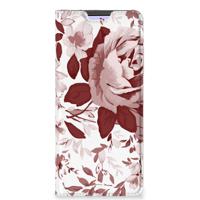 Bookcase Xiaomi Redmi Note 10 Pro Watercolor Flowers