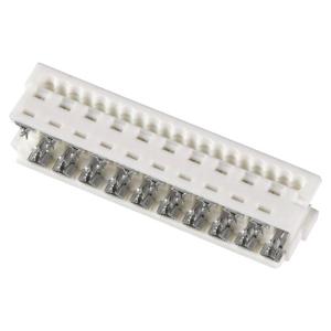 Molex 903270320 Female header (standaard) Totaal aantal polen: 20 Rastermaat: 1.27 mm Inhoud: 1 stuk(s) Bag