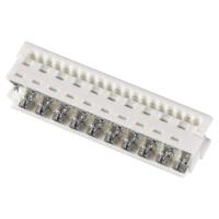 Molex 903270320 Female header (standaard) Totaal aantal polen: 20 Rastermaat: 1.27 mm Inhoud: 1 stuk(s) Bag - thumbnail