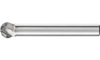 PFERD 21112686 Freesstift Bol Lengte 47 mm Afmeting, Ø 8 mm Werklengte 7 mm Schachtdiameter 6 mm