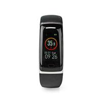 NEDIS SmartLife - Smartwatch - LCD-scherm - IP67 - maximale gebruiksduur: 7200 min - met stappenteller - compact en lichtgewicht ontwerp - compatibel met Android en iOS BTSW001BK zwart