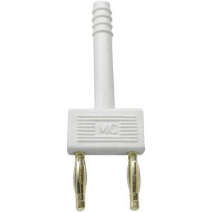 Stäubli KS2-10L Veiligheids-connector Wit Stift-Ø: 2 mm Penafstand: 10 mm 1 stuk(s)