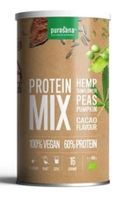 Protein mix pea sunflower hemp cacao vegan bio - thumbnail