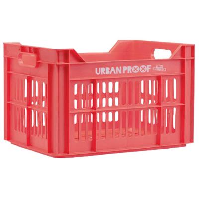 Urban Proof Fietskrat 30 Liter Polypropyleen Rood/roze
